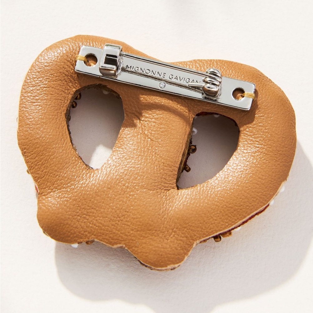 Mignonne Gavigan Pretzel Brooch - Picture 2 of 2
